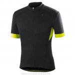 2016 Ropa Ciclismo Specialized Brillante Negro Manica Corta