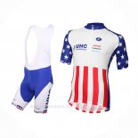 2016 Ropa Ciclismo United Healthcare Rojo Blanco Mangas Corta y Culotte Corto
