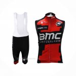 2017 Chalecos Cortavientos BMC Rojo Negro