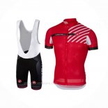 2017 Ropa Ciclismo Castelli Free Ar Rojo Mangas Corta y Culotte Corto