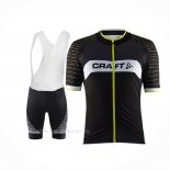 2017 Ropa Ciclismo Craft Negro Mangas Corta y Culotte Corto