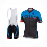 2017 Ropa Ciclismo Sportful Sc Azul Negro Mangas Corta y Culotte Corto