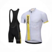 2018 Ropa Ciclismo Mavic Blanco Mangas Corta y Culotte Corto