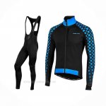 2019 Ropa Ciclismo Nalini Crit 3l 2.0 Negro Azul Mangas Largas Y Culotte Lunga