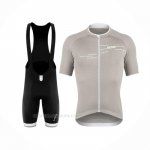 2020 Ropa Ciclismo De Marchi Luz Gris Mangas Corta y Culotte Corto