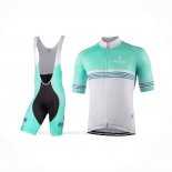 2021 Ropa Ciclismo Bianchi Blanco Verde Mangas Corta y Culotte Corto(2)