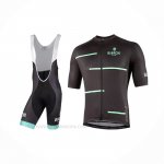2021 Ropa Ciclismo Bianchi Negro Mangas Corta y Culotte Corto(2)