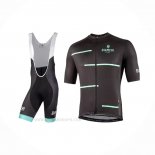 2021 Ropa Ciclismo Bianchi Negro Mangas Corta y Culotte Corto(2)
