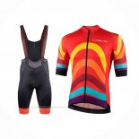 2022 Ropa Ciclismo Nalini Rojo Mangas Corta Y Culotte Corto