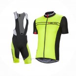 2016 Ropa Ciclismo Nalini Verde Mangas Corta Y Culotte Corto