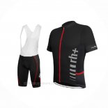 2017 Ropa Ciclismo RH+ Negro Mangas Corta y Culotte Corto