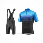 2021 Ropa Ciclismo Giant Negro Azul Mangas Corta y Culotte Corto(1)