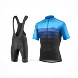 2021 Ropa Ciclismo Giant Negro Azul Mangas Corta y Culotte Corto(1)