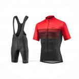 2021 Ropa Ciclismo Giant Negro Rojo Mangas Corta y Culotte Corto
