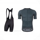 2021 Ropa Ciclismo Pearl Izumi Gris Negro Mangas Corta y Culotte Corto