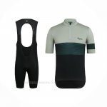 2021 Ropa Ciclismo Rapha Luz Verde Mangas Corta y Culotte Corto