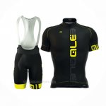 2016 Ropa Ciclismo ALE Negro Mangas Corta y Culotte Corto