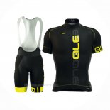 2016 Ropa Ciclismo ALE Negro Mangas Corta y Culotte Corto