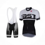 2016 Ropa Ciclismo Castelli Blanco Negro Mangas Corta y Culotte Corto(1)