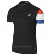 2017 Ropa Ciclismo Coq Sportif Tour De France Negro Mangas Corta y Culotte Corto