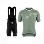 2020 Ropa Ciclismo De Marchi Luz Verde Mangas Corta y Culotte Corto