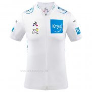 2020 Ropa Ciclismo Tour De France Blanco Mangas Corta y Culotte Corto(2)