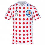 2020 Ropa Ciclismo Tour De France Blanco Rojo Mangas Corta y Culotte Corto(2)