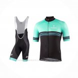 2021 Ropa Ciclismo Bianchi Luz Verde Mangas Corta y Culotte Corto(1)