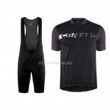 2023 Ropa Ciclismo Craft Negro Mangas Cortas y Culotte Corto