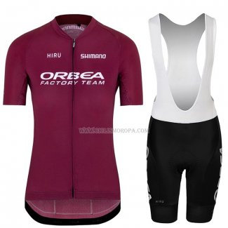2023 Ropa Ciclismo Orbea Fucsia Mangas Cortas y Culotte Corto