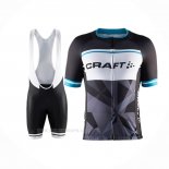 2016 Ropa Ciclismo Craft Azul Negro Mangas Corta y Culotte Corto