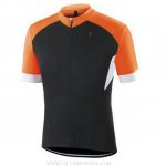 2016 Ropa Ciclismo Specialized Naranja Negro Manica Corta