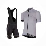 2017 Ropa Ciclismo Nalini Curva Slate Plata Mangas Corta Y Culotte Corto