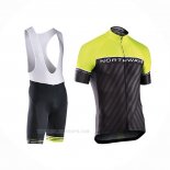 2017 Ropa Ciclismo Northwave Verde Negro Mangas Corta y Culotte Corto