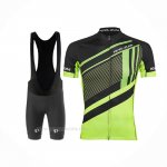 2017 Ropa Ciclismo Pearl Izumi Verde Negro Mangas Corta y Culotte Corto