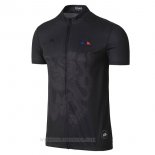 2017 Ropa Ciclismo Tour De France Negro Mangas Corta y Culotte Corto