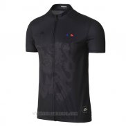 2017 Ropa Ciclismo Tour De France Negro Mangas Corta y Culotte Corto