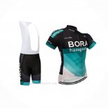 2018 Ropa Ciclismo Bora Negro Mangas Corta y Culotte Corto