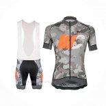 2018 Ropa Ciclismo Cipollini Prestig Camo Naranja Mangas Corta y Culotte Corto