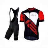 2019 Ropa Ciclismo Nalini Volata 2.0 Negro Rojo Mangas Corta Y Culotte Corto