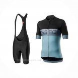 2020 Ropa Ciclismo Castelli Azul Mangas Corta y Culotte Corto