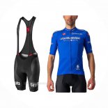 2021 Ropa Ciclismo Giro d'Italia Azul Mangas Corta y Culotte Corto