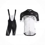 2021 Ropa Ciclismo Nalini Negro Blanco Mangas Corta Y Culotte Corto