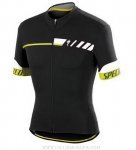 2015 Ropa Ciclismo Specialized Negro Amarillo Manica Corta
