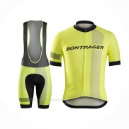 2016 Ropa Ciclismo Bontrager Negro Amarillo Mangas Corta y Culotte Corto