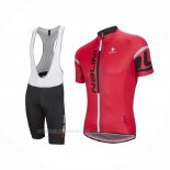 2016 Ropa Ciclismo Nalini Rojo Mangas Corta Y Culotte Corto