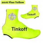 2016 Saxo Bank Tinkoff Cubrezapatillas Ciclismo Amarillo
