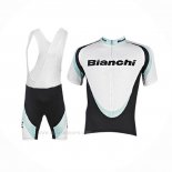 2017 Ropa Ciclismo Bianchi Blanco Mangas Corta y Culotte Corto