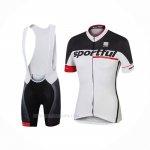 2017 Ropa Ciclismo Sportful Sc Blanco Mangas Corta y Culotte Corto