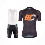 2018 Ropa Ciclismo Cipollini Shading Blanco Negro Naranja Mangas Corta y Culotte Corto